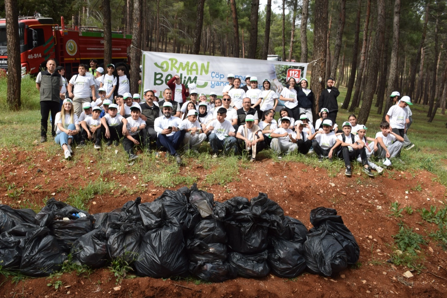 "Orman Benim"de 360 ton atık toplandı