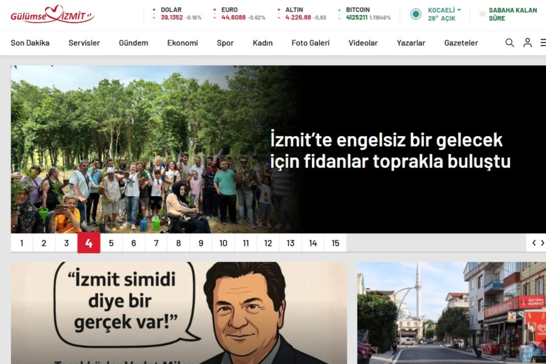 Gülümse İzmit’ten dijital başarı: 2 milyon sayfa görüntüleme