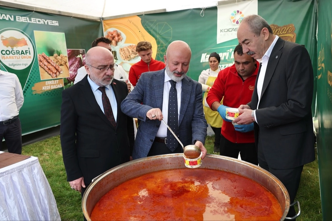 Kayseri Kocasinan'dan Gastronomi Günleri'ne lezzetli katılım