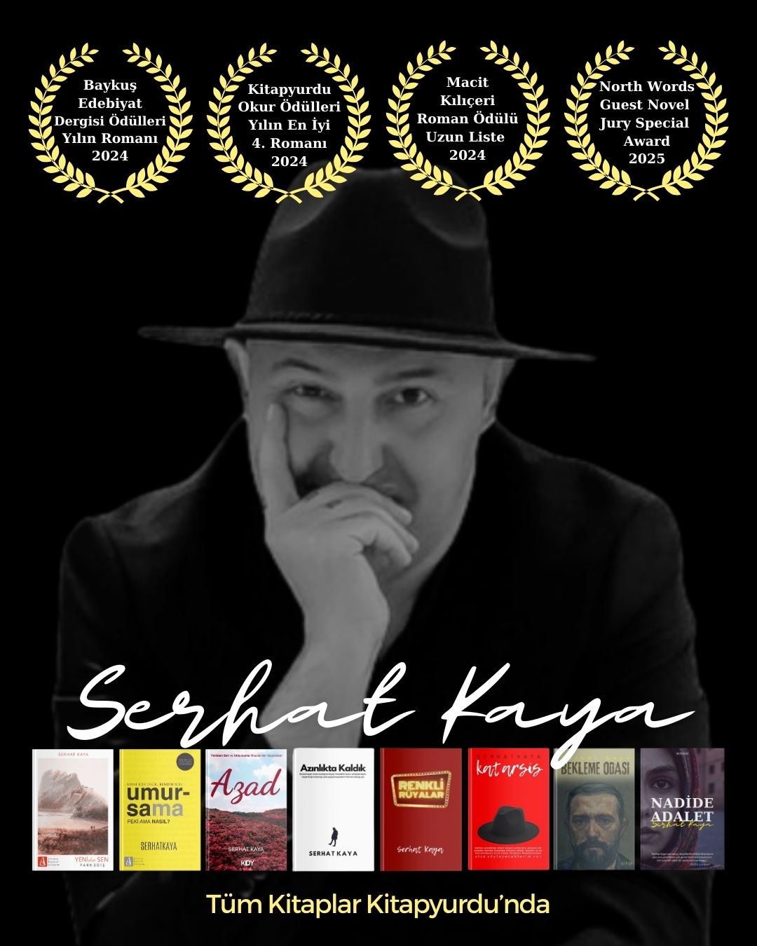 Serhat Kaya'yla Hızlı Bir Edebiyat Testi:  10 Soru, 10 Cevap!   