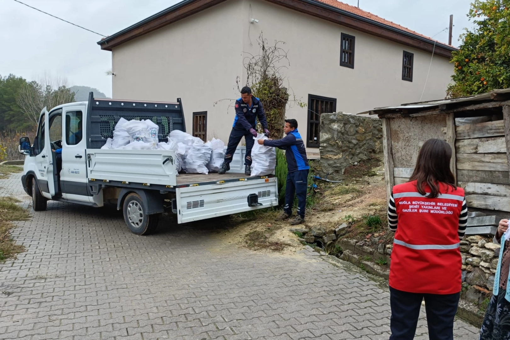 Muğla'dan yürek ısıtan destek