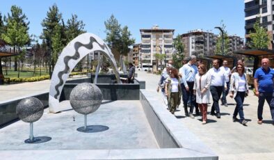 Gaziantep’te Türkiye Yüzyılı Cumhuriyet Parkı şekilleniyor