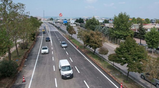 Kocaeli’de Ömer Türkçakal Bulvarı trafiğe açıldı
