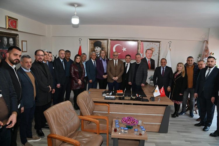 Başkan Ergün’den AK Parti Alaşehir teşkilatına ziyaret
